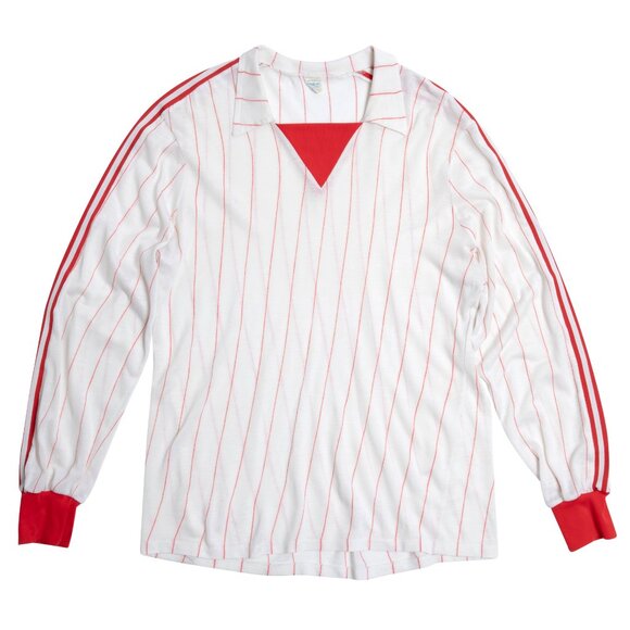 adidas (Germany) Collegiate V-Insert Double Knit Stripe Jersey : L - Picture 1 of 3